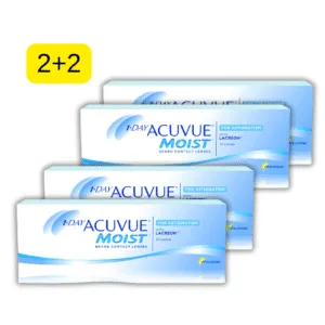 Lentes de contacto Acuvue MOIST 1-DAY para Astigmatismo Promo 2+2