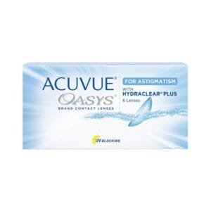 Lentes de contacto Acuvue Oasys para Astigmatismo