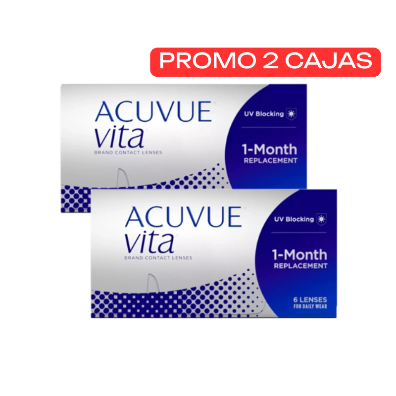 Lentes de contacto Acuvue VITA Promo 2 Cajas